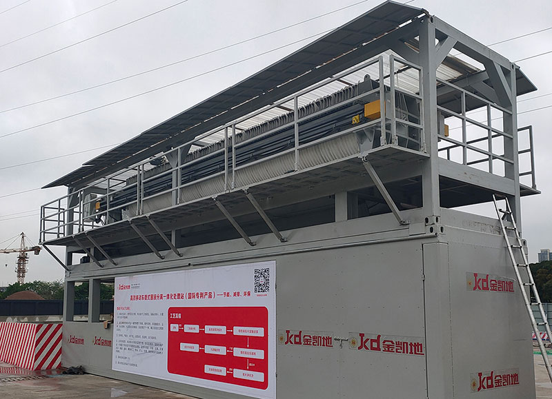 高效移动车载式固液分离一体化处理站 高效移动车载式固液分离一体化处理站